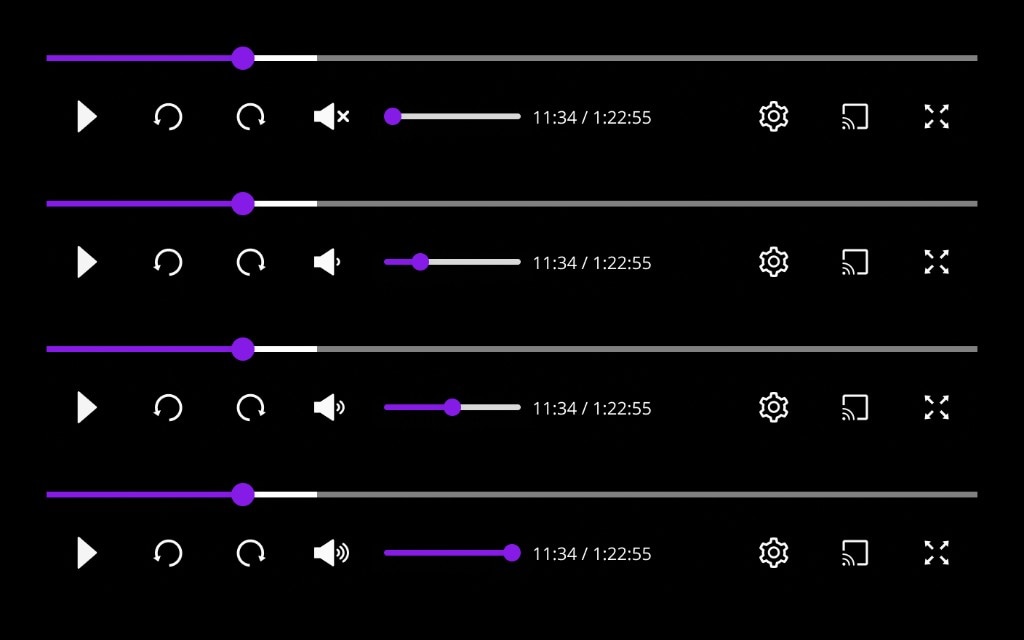 Volume micro-interaction states